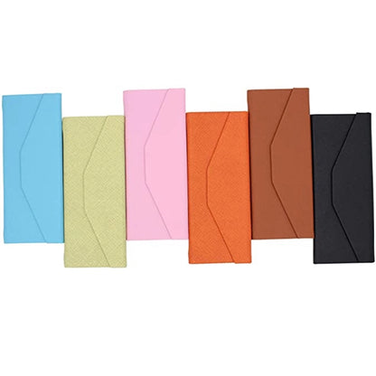 Leather Magnetic Eyeglasses Case