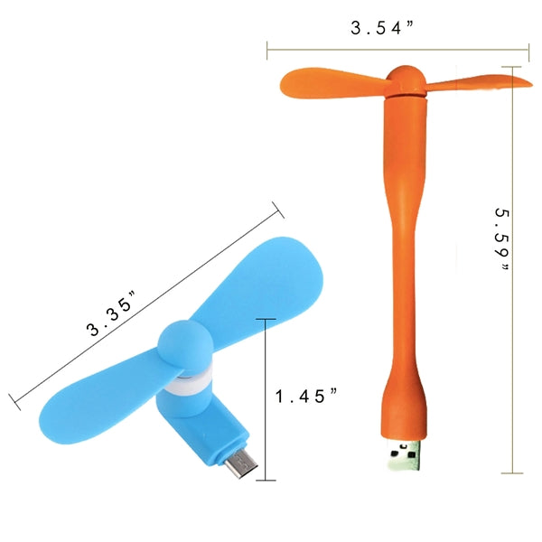 Mobile Phone 3-in-1 USB Fan