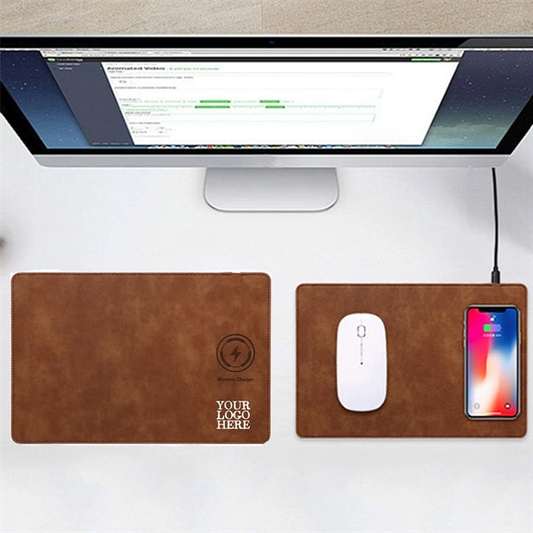 Wireless Charging Mouse Pad
