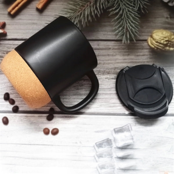 12oz Cork Ceramic Mug