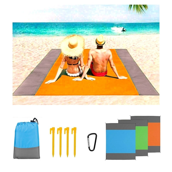 Pocket Picnic Blanket with 4 Stakes
