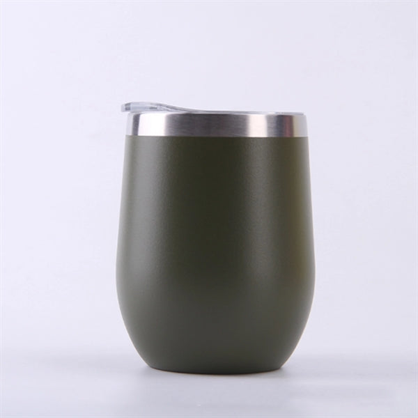 12oz Insulation Eggshell Cup With Lid