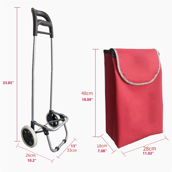 Shopping Grocery Foldable Cart