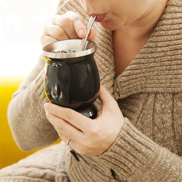 8 Oz Yerba Mate Gourd Cup