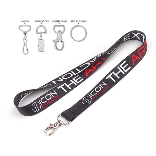 Full Color Polyester Dye-Sublimation Lanyard