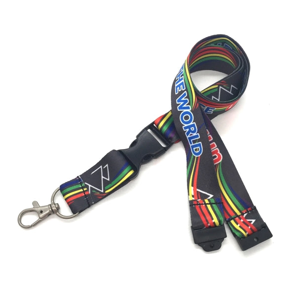 Breakaway Safety Release & Detachable Buckle Lanyard
