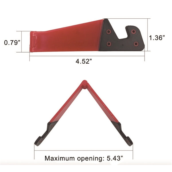 V Shape Folding Table Phone Stand