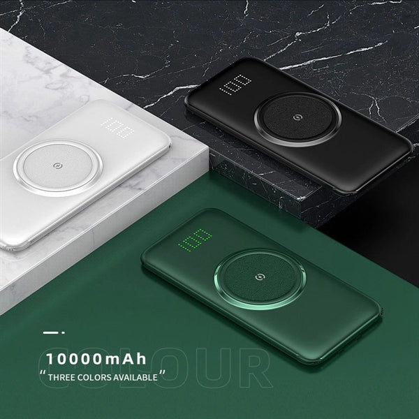 10000 mAh 5 in 1 QI Wireless Charger PowerBank