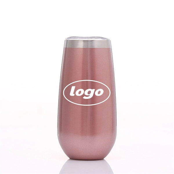Stemless Champagne Tumbler 6 Oz