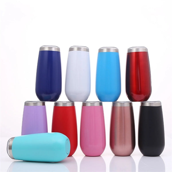 Stemless Champagne Tumbler 6 Oz