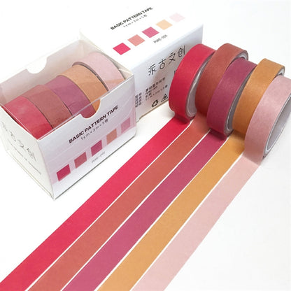 5 Rolls Washi Tapes