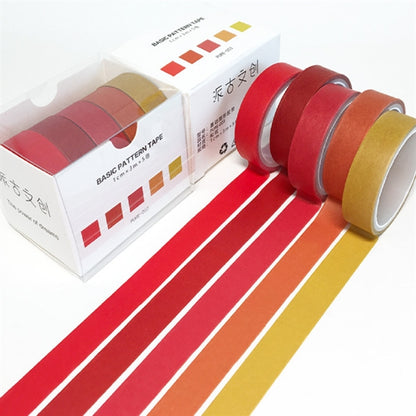 5 Rolls Washi Tapes