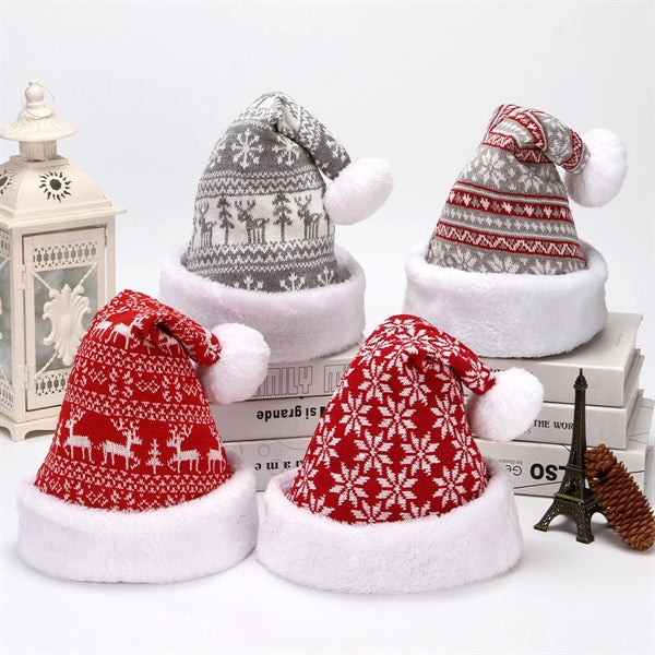Knitted Christmas Hat