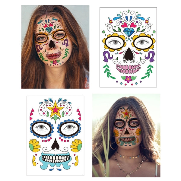 Halloween Temporary Face Tattoo