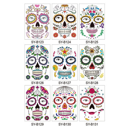 Halloween Temporary Face Tattoo