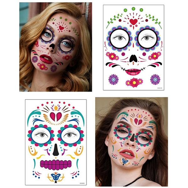 Halloween Temporary Face Tattoo