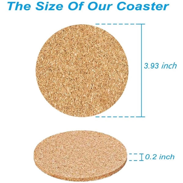 Round Cork Coasters