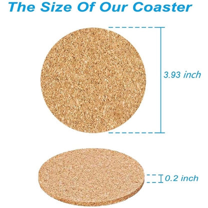 Round Cork Coasters