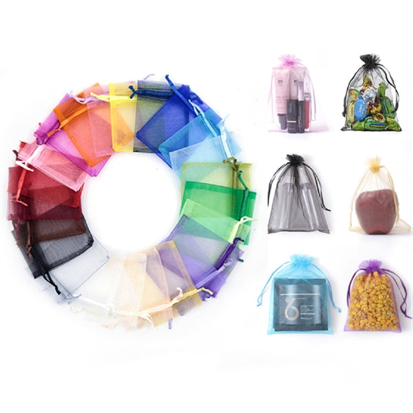 Organza Drawstring Gift Bag Pouch