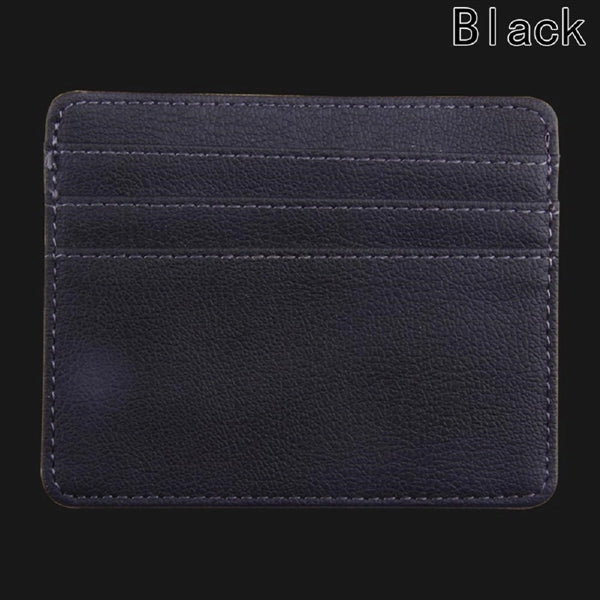 Slim RFID Wallet Card Holder