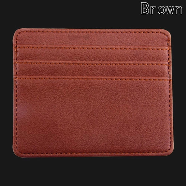 Slim RFID Wallet Card Holder