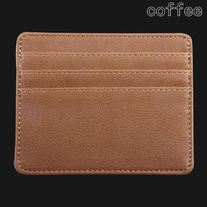 Slim RFID Wallet Card Holder