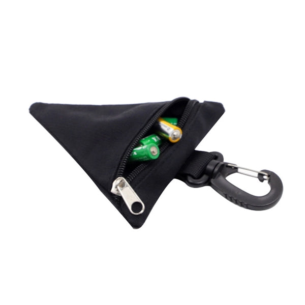 Small Triangle Pouch with Carabiner