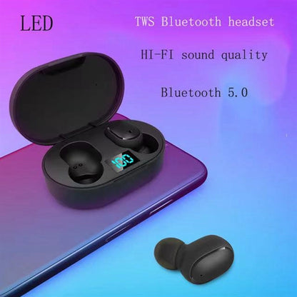 Waterproof  Wireless Bluetooth Earphones With Charging Box