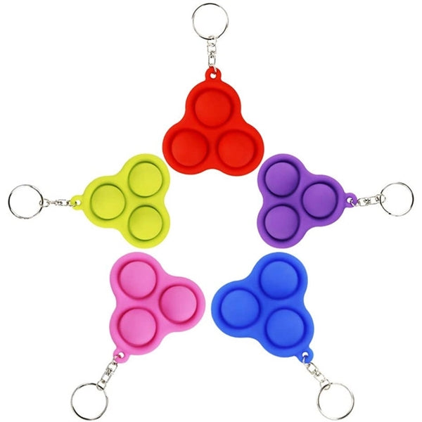 Push Pop Bubble Keychain