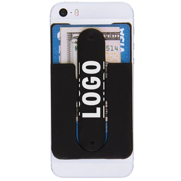 Silicone Phone Wallet With Stand