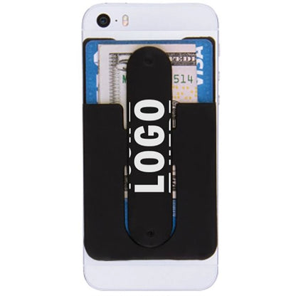 Silicone Phone Wallet With Stand