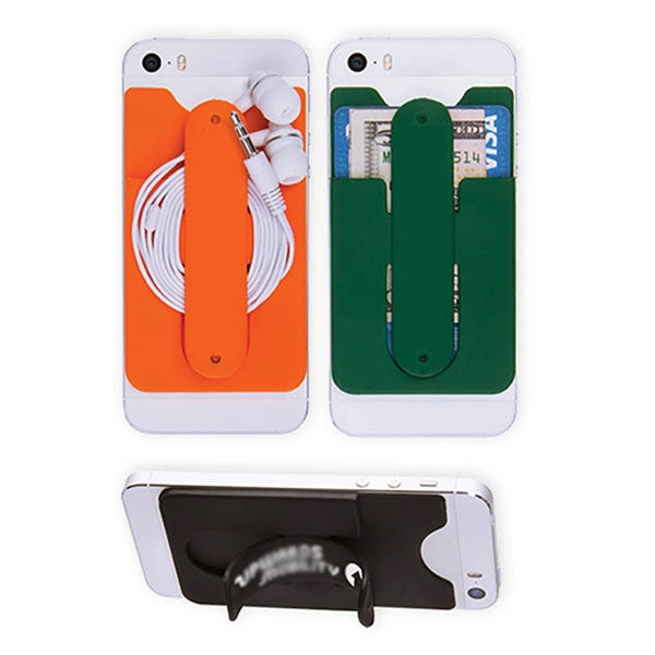 Silicone Phone Wallet With Stand