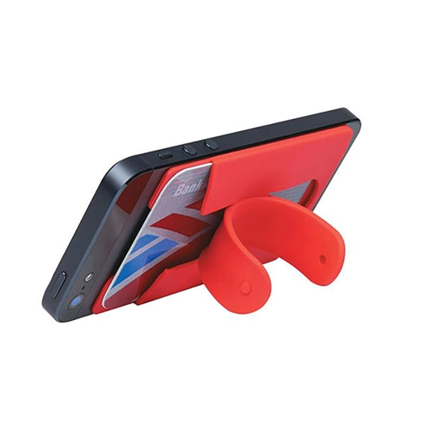 Silicone Phone Wallet With Stand