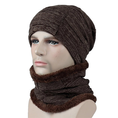 Winter Beanie Hat Scarf Set