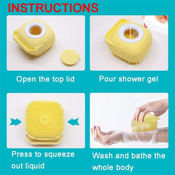 Silicone Shower Brush