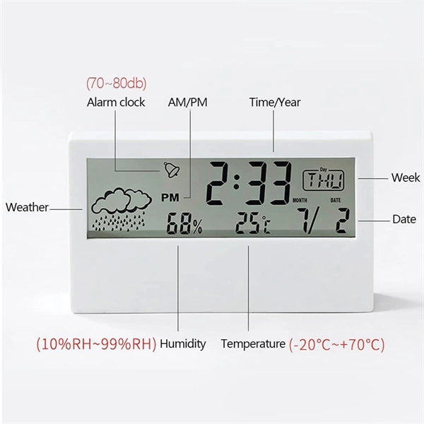 LCD Digital Alarm Clock