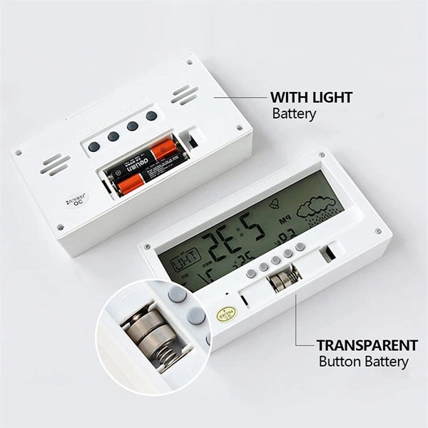 LCD Digital Alarm Clock