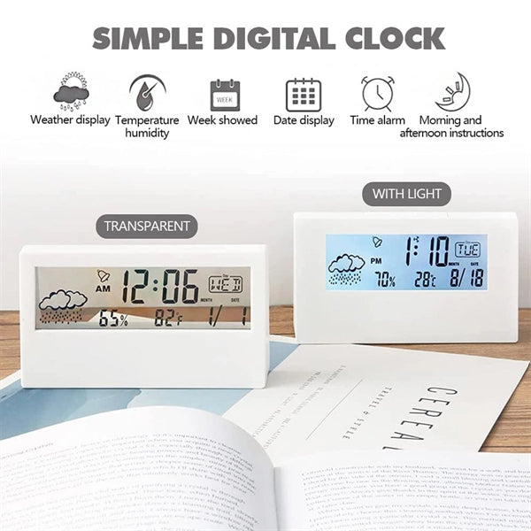 LCD Digital Alarm Clock