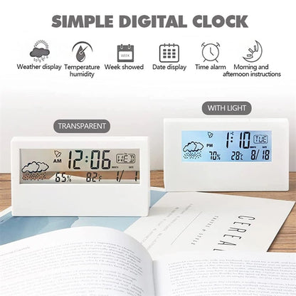 LCD Digital Alarm Clock