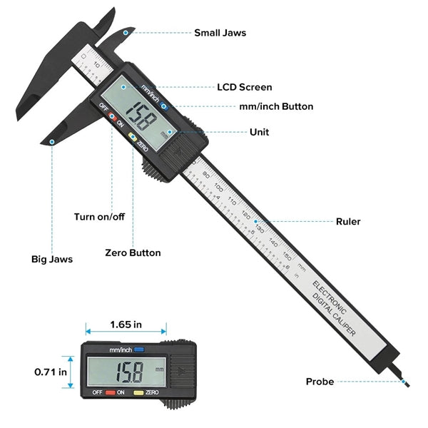 6inch Electronic Digital Caliper