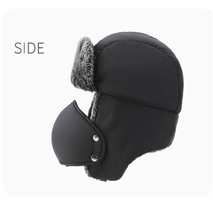 Winter Trapper Bomber Fur Hat
