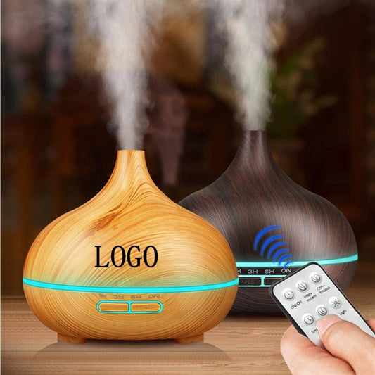 Remote Control LED Light 550ml Essential Oil Diffuser