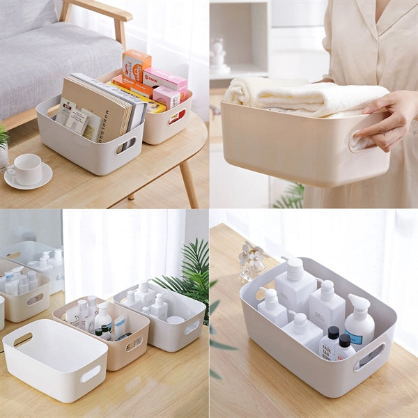 Plastic Storage Bin with Handles