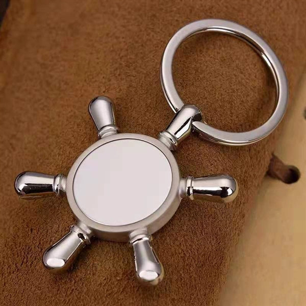 Ship Wheel Keychain