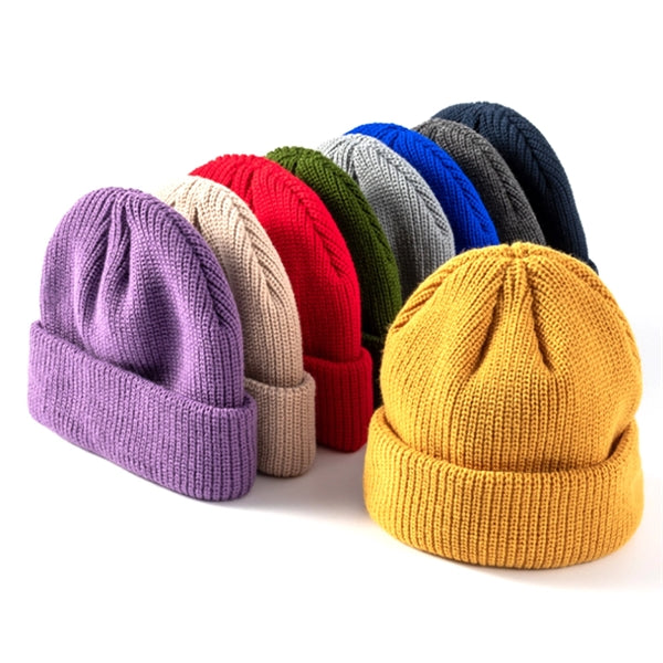 Classic Knit Cuff Beanie Cap