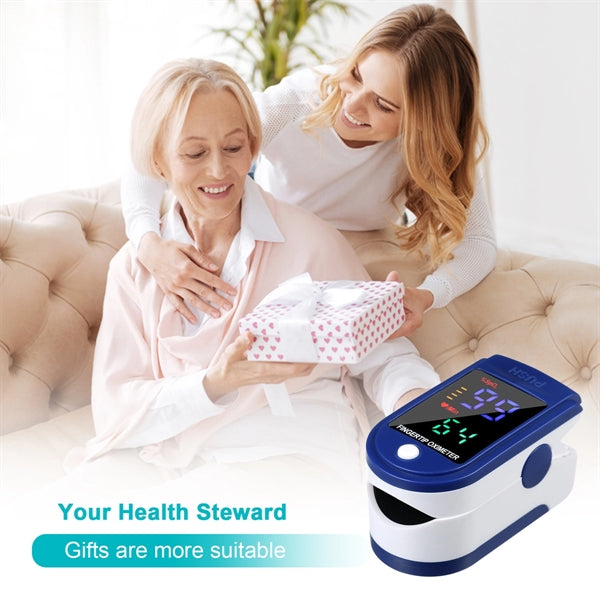 Fingertip Pulse Oximeter Blood Oxygen Saturation Monitor