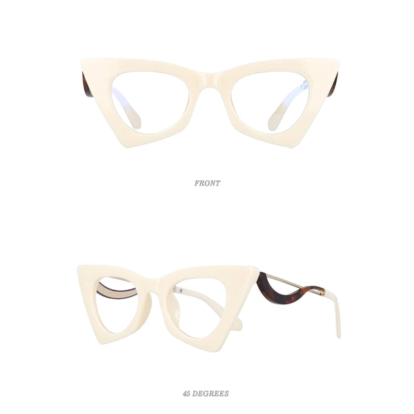 Square Cat Eye Reading Glasses