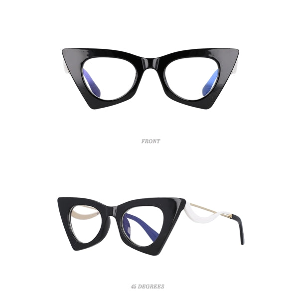 Square Cat Eye Reading Glasses