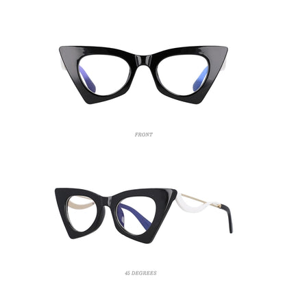 Square Cat Eye Reading Glasses