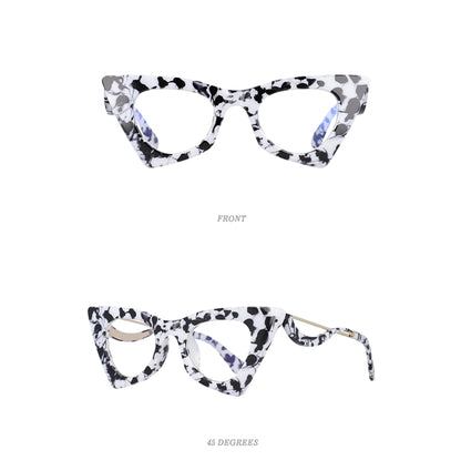 Square Cat Eye Reading Glasses